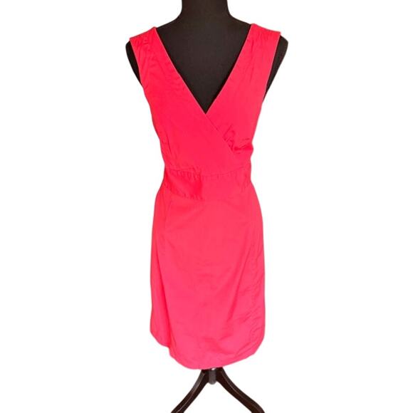 GAP Stretch Reddish Pink Sleeveless Dress – Size 12 - Picture 2 of 7